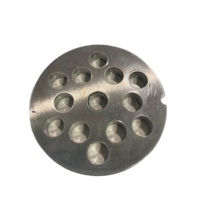 PIASTRA IN ACCIAIO INOX PER TRITACARNE 5 FORO 12 PIASTRA IN ACCIAIO INOX PER TRITACARNE 5 FORO 12