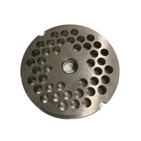 PIASTRA IN ACCIAIO INOX PER TRITACARNE 5 FORO 6 PIASTRA IN ACCIAIO INOX PER TRITACARNE 5 FORO 6