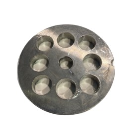 PIASTRA IN ACCIAIO INOX PER TRITACARNE 8 FORO 16 PIASTRA IN ACCIAIO INOX PER TRITACARNE 8 FORO 16