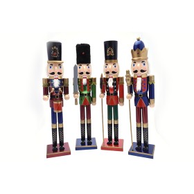 SCHIACCIANOCI DI NATALE 4 COLORI CM. 55 SCHIACCIANOCI DI NATALE 4 COLORI CM. 55