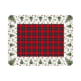 TOVAGLIA DA TAVOLA NATALIZIA PER 6 PERSONE CM. 140x180 TOVAGLIA DA TAVOLA NATALIZIA PER 6 PERSONE CM. 140x180