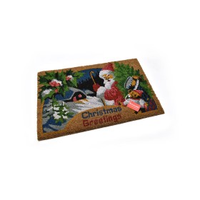 ZERBINO TAPPETO DI NATALE BABBO NATALE M.2592 CM. 40x60 ZERBINO TAPPETO DI NATALE BABBO NATALE M.2592 CM. 40x60