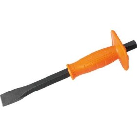 WOKIN SCALPELLO MURATORE A TAGLIO CON SALVAMANO IN ACCIAIO FORGIATO MM 250x16x22 WOKIN SCALPELLO MURATORE A TAGLIO CON SALVAMANO IN ACCIAIO FORGIATO MM 250x16x22