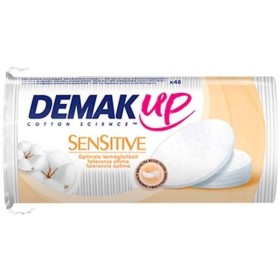 DEMAK'UP 48 SENSITIVE OVALI DISCHETTI DI COTONE PZ. 48 DEMAK'UP 48 SENSITIVE OVALI DISCHETTI DI COTONE PZ. 48