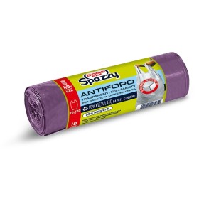 DOMOPAK SPAZZY SACCHETTI TRASPARENTI VIOLA LT. 110 PZ. 10 DOMOPAK SPAZZY SACCHETTI TRASPARENTI VIOLA LT. 110 PZ. 10