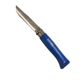 OPINEL COLTELLO INOX N.8 MANICO BARODEUR BLU OPINEL COLTELLO INOX N.8 MANICO BARODEUR BLU