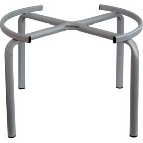 PIEDISTALLO SUPPORTO PER FUSTINO CONTENITORE ACCIAIO VERNICIATO CM 38x31h. LT 50 PIEDISTALLO SUPPORTO PER FUSTINO CONTENITORE ACCIAIO VERNICIATO CM 38x31h. LT 50
