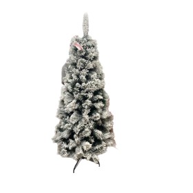 Nataluna Albero di Natale Kenya Innevato con Base in Metallo – 547 Rami – Altezza 180 cm