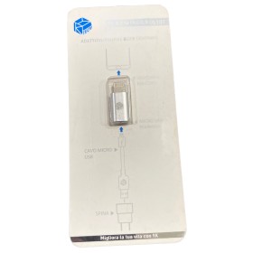 ADATTATORE PER CAVO MICRO USB A LIGHTNING ADATTATORE PER CAVO MICRO USB A LIGHTNING