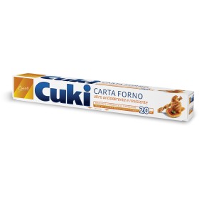 CUKI CARTA FORNO ULTRA ANTIADERENTE E RESISTENTE 20MT CUKI CARTA FORNO ULTRA ANTIADERENTE E RESISTENTE 20MT