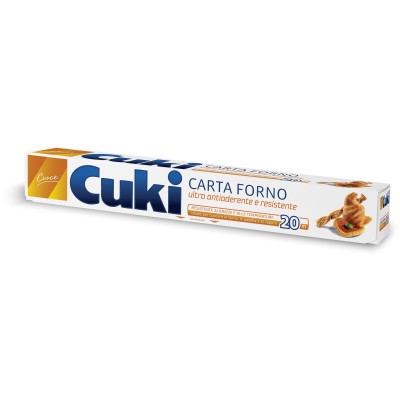CUKI CARTA FORNO ULTRA ANTIADERENTE E RESISTENTE ROTOLO MT. 20