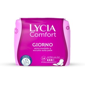 LYCIA ASSORBENTI ULTRASOTTILI CON ALI 14PZ LYCIA ASSORBENTI ULTRASOTTILI CON ALI 14PZ