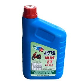 OLIO WIK OIL PER MOTORE 2 TEMPI 2T ROSSO LT. 1 OLIO WIK OIL PER MOTORE 2 TEMPI 2T ROSSO LT. 1