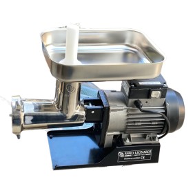 LEONARDI TRITACARNE ELETTRICO PROFESSIONALE N. 22 CORPO IN ACCIAIO INOX HP. 1 WATT 750 LEONARDI TRITACARNE ELETTRICO PROFESSIONALE N. 22 CORPO IN ACCIAIO INOX HP. 1 WATT 750