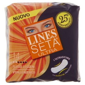LINES SETA ASSORBENTE ULTRA LEGGERO 14PZ LINES SETA ASSORBENTE ULTRA LEGGERO 14PZ