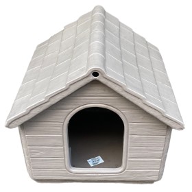 TELCOM CUCCIA PER CANI IN RESINA CHALET MEDIA TORTORA CM. 68x74x62h. TELCOM CUCCIA PER CANI IN RESINA CHALET MEDIA TORTORA CM. 68x74x62h.