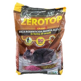 ZEROTOP TOPICIDA GRANULARE CARTONE KG. 1,5 ZEROTOP TOPICIDA GRANULARE CARTONE KG. 1,5