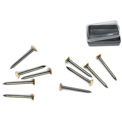 CHIODO TESTA OTTONE PRONTY ACCIAIO MM. 20 PZ. 15