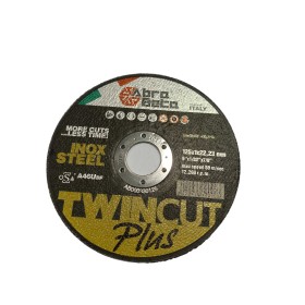 ABRABETA A46u DISCO PER FERRO TWIN CUT PLUS DIAM. MM. 125x1x22,23 ABRABETA A46u DISCO PER FERRO TWIN CUT PLUS DIAM. MM. 125x1x22,23