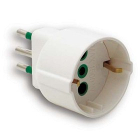 ADATTATORE 16A SCHUKO FME BIANCO 2P+T 16A ADATTATORE 16A SCHUKO FME BIANCO 2P+T 16A