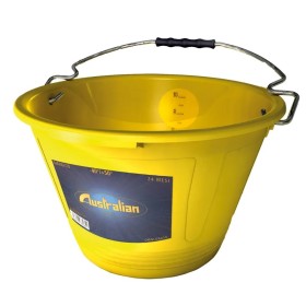 AUSTRALIAN SUPER SECCHIO MURATORE GIALLO DIAM. 36 MANICO DIAM. 7 AUSTRALIAN SUPER SECCHIO MURATORE GIALLO DIAM. 36 MANICO DIAM. 7