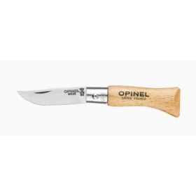 COLTELLO OPINEL LAMA IN ACCIAIO INOX MANICO IN FAGGIO N. 3 COLTELLO OPINEL LAMA IN ACCIAIO INOX MANICO IN FAGGIO N. 3