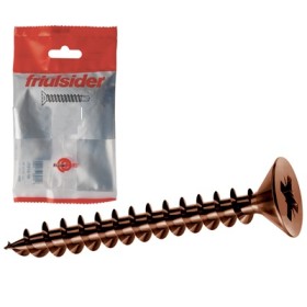 VITE PER LEGNO TRUCIOLARE TSP BRONZATA SELF CAVA PZ FILETTO INTERO MM. 3,0x16 PZ. 50 VITE PER LEGNO TRUCIOLARE TSP BRONZATA SELF CAVA PZ FILETTO INTERO MM. 3,0x16 PZ. 50