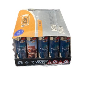 BIC MAXI ACCENDINO GRANDE ACCENDIGAS J26 Conf. 50 accendini LIMITED EDITION CITY BIC MAXI ACCENDINO GRANDE ACCENDIGAS J26 Conf. 50 accendini LIMITED EDITION CITY