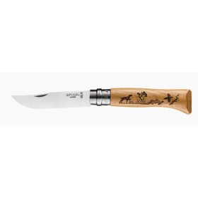 OPINEL COLTELLO INOX N. 8 ANIMALIA CANE CON MANICO IN QUERCIA OPINEL COLTELLO INOX N. 8 ANIMALIA CANE CON MANICO IN QUERCIA