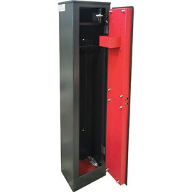 ARMADIO PORTA FUCILI CLASSIC 3 POSTI EFFE CON TESORETTO CM. 25x20x145h. ARMADIO PORTA FUCILI CLASSIC 3 POSTI EFFE CON TESORETTO CM. 25x20x145h.