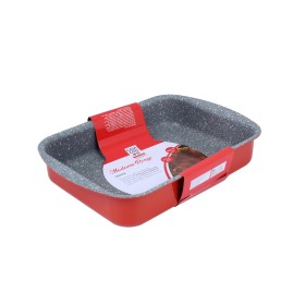CASA CON TE TEGLIA IN ALLUMINIO MADAME ROUGE CM. 30x22x6,4h. CASA CON TE TEGLIA IN ALLUMINIO MADAME ROUGE CM. 30x22x6,4h.