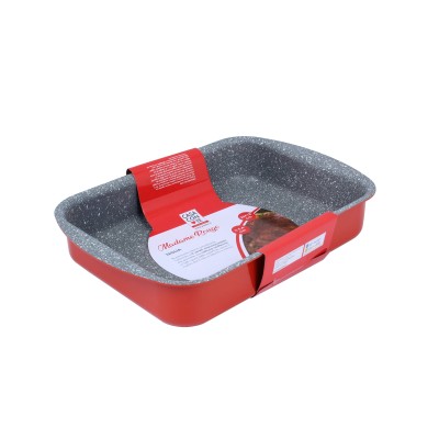CASA CON TE TEGLIA IN ALLUMINIO MADAME ROUGE CM. 30x22x6,4h.