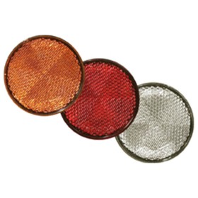 CATARIFRANGENTI CATADIOTTRO CON ADESIVO ROTONDO BIANCO MM. 60 CATARIFRANGENTI CATADIOTTRO CON ADESIVO ROTONDO BIANCO MM. 60