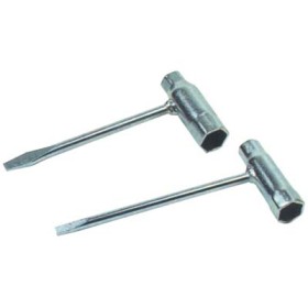 CHIAVE A TUBO PER CANDELA MOTORE EX MM. 19 TA MM. 13 CHIAVE A TUBO PER CANDELA MOTORE EX MM. 19 TA MM. 13