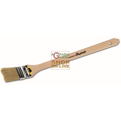 CINGHIALE PENNELLO RADIATORE 593 LEGNO SETOLA BIONDA MM. 70