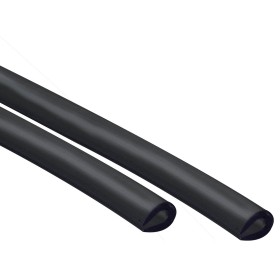 COPPIA PROFILO SALVAPORTE ADESIVI NERO CM. 2x60 COPPIA PROFILO SALVAPORTE ADESIVI NERO CM. 2x60