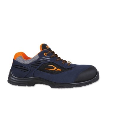 BETA SCARPE BASSE 7212 B ANTIFORTUNISTICA FLEX IN PELLE SCAMOSCIATA S1P SRC ESD TG. 39 - 46