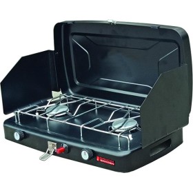 FORNELLO A GAS SANDRIGARDEN FLORIDA PORTATILE 2 FUOCHI 2X1,2 KW. FORNELLO A GAS SANDRIGARDEN FLORIDA PORTATILE 2 FUOCHI 2X1,2 KW.