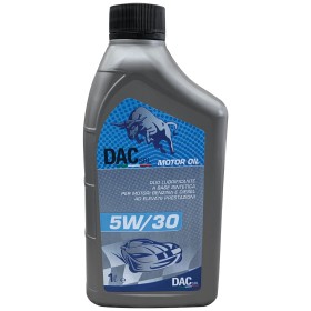 DAC OLIO PER MOTORE BENZINA DIESEL 5W30 LT. 1 DAC OLIO PER MOTORE BENZINA DIESEL 5W30 LT. 1