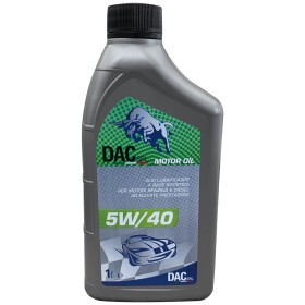 OLIO PER MOTORE BENZINA DIESEL 5W40 LT. 1 OLIO PER MOTORE BENZINA DIESEL 5W40 LT. 1