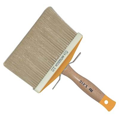PLAFONCINO PENNELLO ANTIGOCCIA MANICO LEGNO 410 ITR SETOLA BIONDA CM. 5x15x8,3