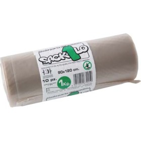 SACCO IMMONDIZIA INDUSTRIALE AMBRA CM. 90x120 MY 50 PZ. 10 SACCO IMMONDIZIA INDUSTRIALE AMBRA CM. 90x120 MY 50 PZ. 10