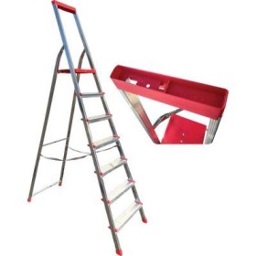 SCALA LIBRETTO DOMINA PLUS EN 131 SICOS ALLUMINIO/POLIPROPILENE GRADINI 6 H.CM 132 SCALA LIBRETTO DOMINA PLUS EN 131 SICOS ALLUMINIO/POLIPROPILENE GRADINI 6 H.CM 132