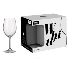 SET 6 CALICI BICCHIERI VINO BIANCO LEONA ML. 340 SET 6 CALICI BICCHIERI VINO BIANCO LEONA ML. 340