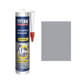 SILICONE ACETICO UNIVERSALE TYTAN GRIGIO RAL 7004 ML 280 SILICONE ACETICO UNIVERSALE TYTAN GRIGIO RAL 7004 ML 280