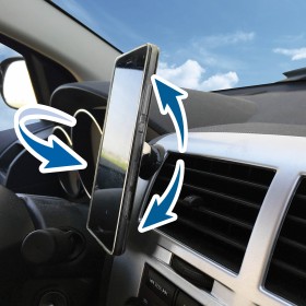 SUPPORTO PORTA CELLULARE AUTO A SFERA MAGNETICO E ADESIVO PER CRUSCOTTO SUPPORTO PORTA CELLULARE AUTO A SFERA MAGNETICO E ADESIVO PER CRUSCOTTO