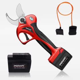 Swansoft Forbice art. SW-8617 Con 2 batterie litio 25V 2.6Ah E 4.0Ah con taglio mm. 40 Swansoft Forbice art. SW-8617 Con 2 batterie litio 25V 2.6Ah E 4.0Ah con taglio mm. 40