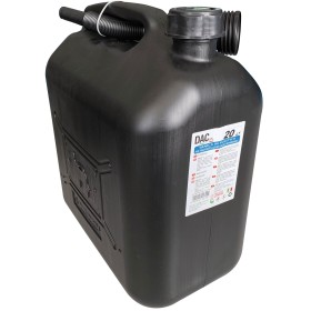 TANICA IN PLASTICA PER CARBURANTE OMOLOGATA NERA LT. 20 TANICA IN PLASTICA PER CARBURANTE OMOLOGATA NERA LT. 20