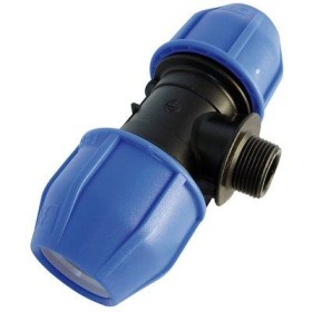 TEE MASCHIO TUBO NERO 25X3/4X25 TEE MASCHIO TUBO NERO 25X3/4X25