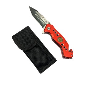 THIRD AMONT ART. 16443R COLTELLO CHIUDIBILE FIRE FIGHTER CM. 20,5 THIRD AMONT ART. 16443R COLTELLO CHIUDIBILE FIRE FIGHTER CM. 20,5